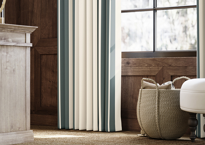 The British Stripe Co. Edward, Teignbridge No.1 - Made to Measure Curtains - Image 5